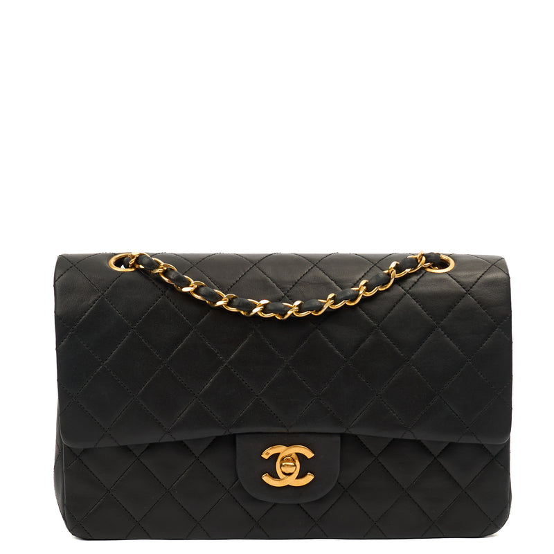 Picture of Chanel Shoulder Bag Classic Double Flap - Medium in Black, Lambskin Leather