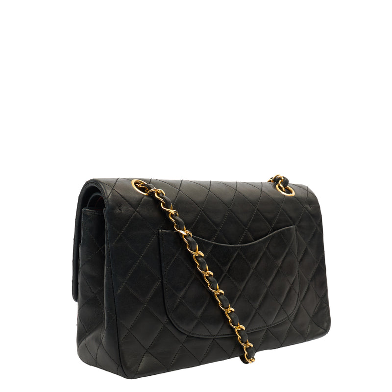 Picture of Chanel Shoulder Bag Classic Double Flap - Medium in Black, Lambskin Leather
