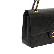 Picture of Chanel Shoulder Bag Classic Double Flap - Medium in Black, Lambskin Leather
