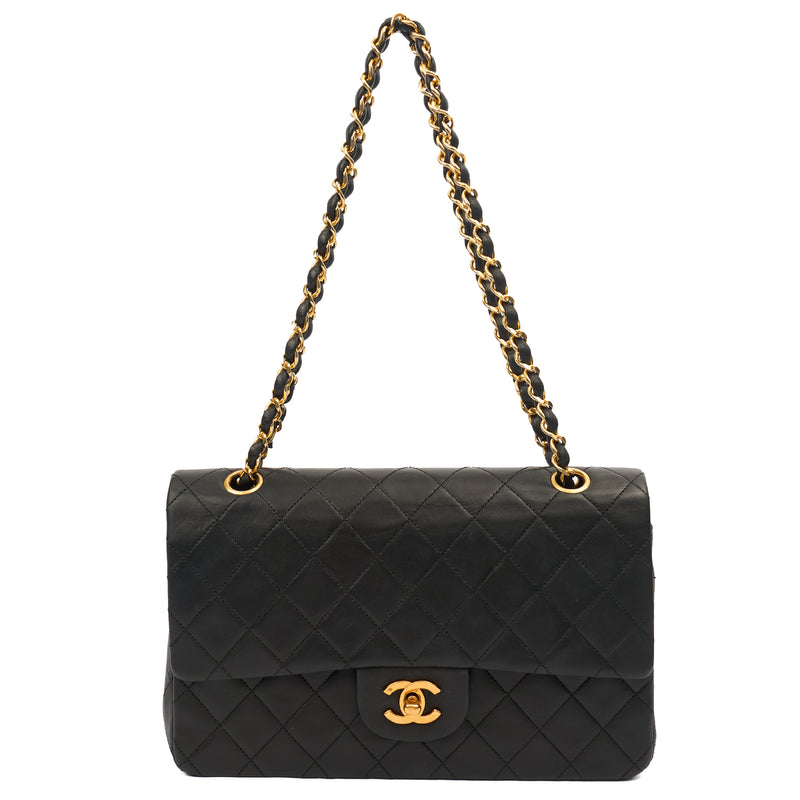 Picture of Chanel Shoulder Bag Classic Double Flap - Medium in Black, Lambskin Leather
