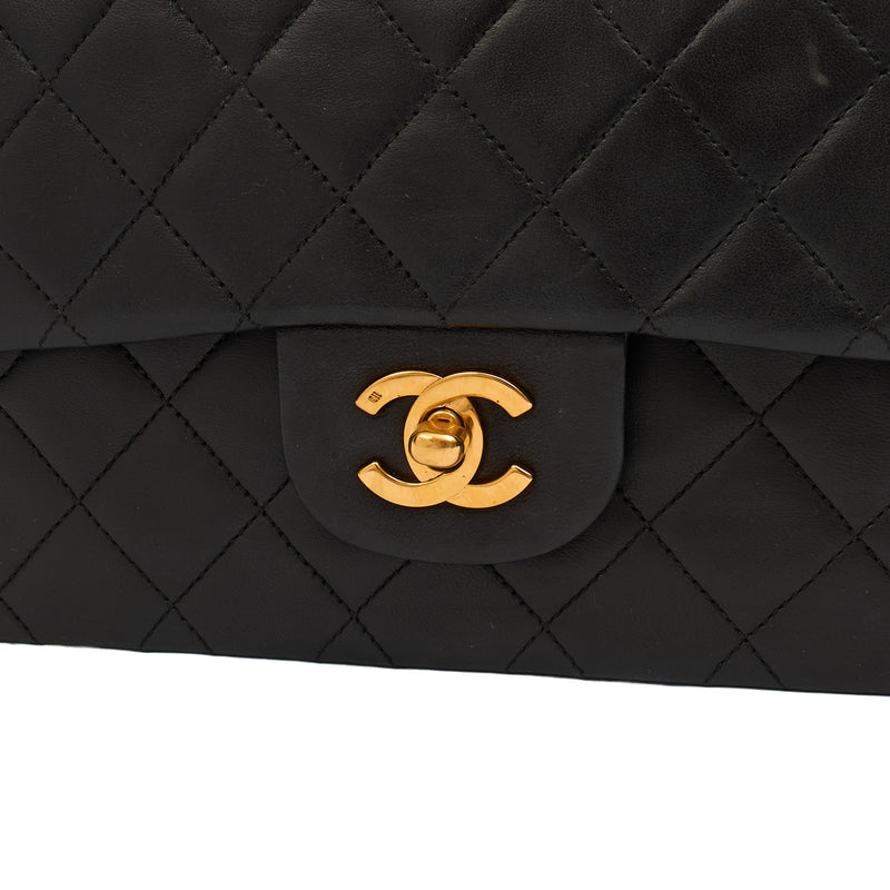 Picture of Chanel Shoulder Bag Classic Double Flap - Medium in Black, Lambskin Leather