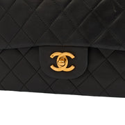 Picture of Chanel Shoulder Bag Classic Double Flap - Medium in Black, Lambskin Leather