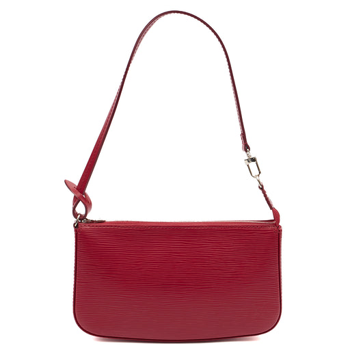 Picture of Louis Vuitton Mini Bag Pochette in Black, Epi Leather