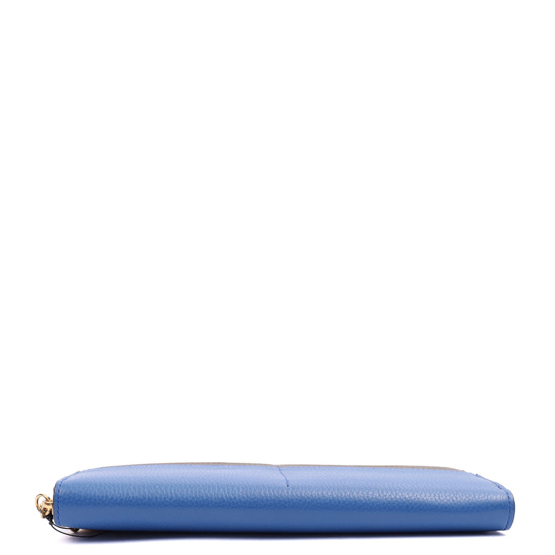 Picture of Mulberry Purse Wallet in Porcelain Blue, Leather