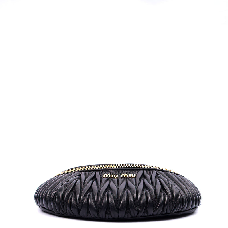 Picture of Miu Miu Cross Body Belt Bag in Black, Leather