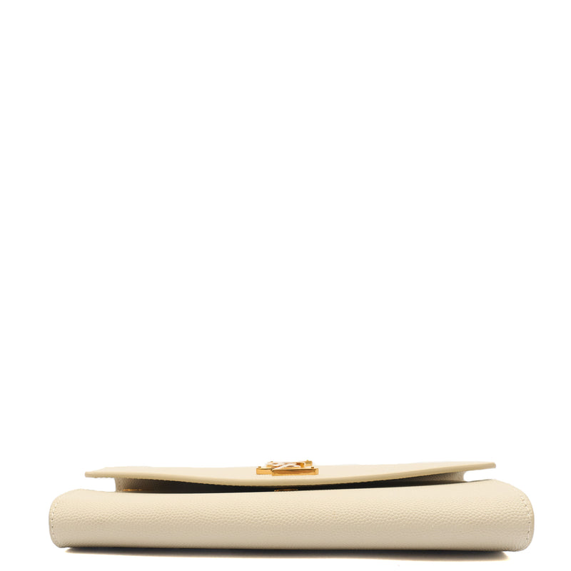 Picture of Saint Laurent Cross Body Envelope Chain Wallet in invalid, Leather