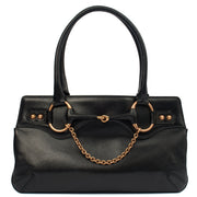 Picture of Gucci Shoulder Bag Horsebit Chain Shoulder Bag in Black, Leather