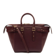 Picture of Aspinal of London Tote London Tote- Large in Red, Leather