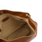 Picture of Mulberry Tote Somerset Tote in English Oak, Calfskin Leather