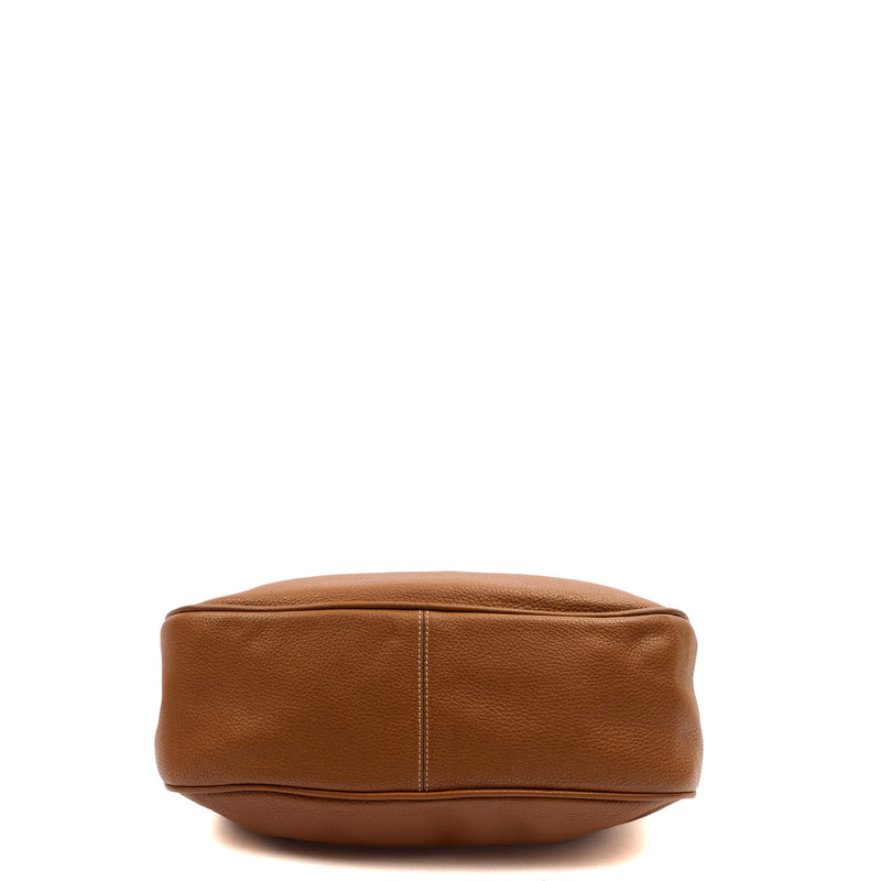 Picture of Mulberry Tote Somerset Tote in English Oak, Calfskin Leather