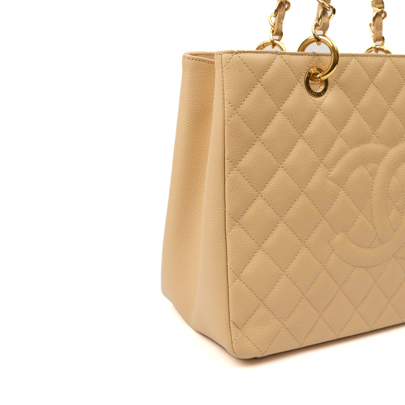 Picture of Chanel Tote Grand Shopping Tote in Neutral, Caviar Leather