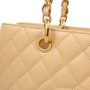 Picture of Chanel Tote Grand Shopping Tote in Neutral, Caviar Leather
