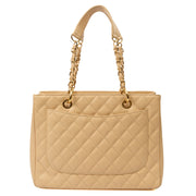 Picture of Chanel Tote Grand Shopping Tote in Neutral, Caviar Leather