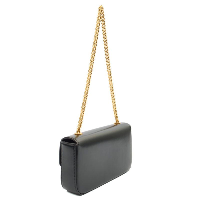 Picture of Celine Shoulder Bag Claude in Black, Box Calfskin