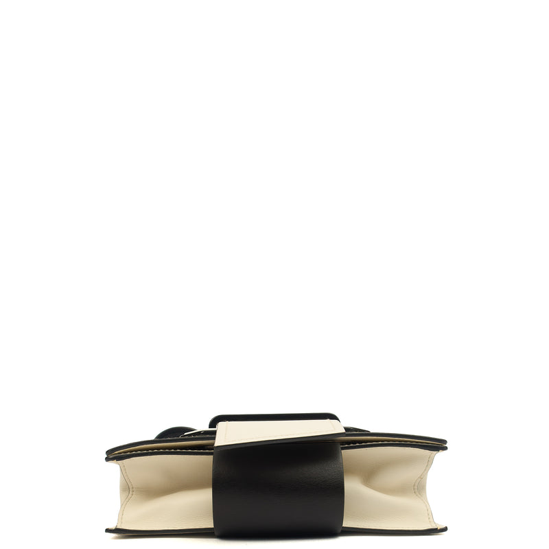 Picture of Prada Shoulder Bag City Calf Metal Ribbon in White, Leather