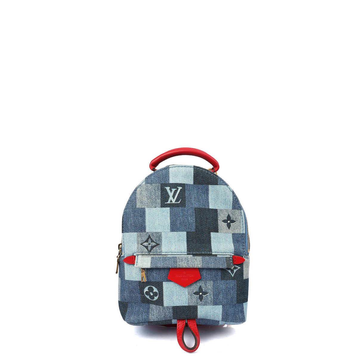 Louis Vuitton Mini Backpack Palm Springs Backpack Mini in Denim, Canvas