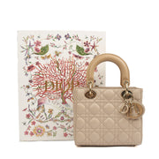 Picture of Christian Dior Tote Lady Dior Small in Neutral, Leather