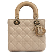 Picture of Christian Dior Tote Lady Dior Small in Neutral, Leather