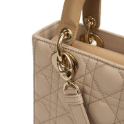 Picture of Christian Dior Tote Lady Dior Small in Neutral, Leather