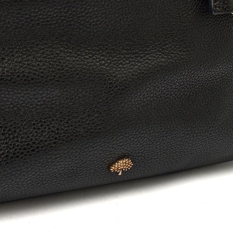 Picture of Mulberry Top Handle Alice  in Black, Calfskin Leather