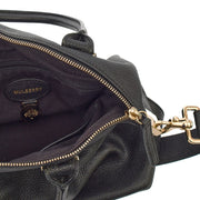 Picture of Mulberry Top Handle Alice  in Black, Calfskin Leather