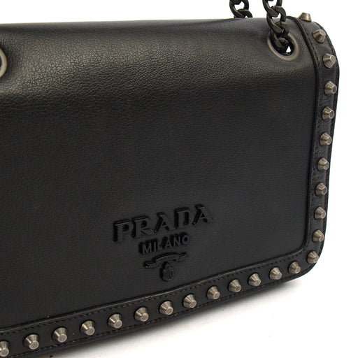 Picture of Prada Shoulder Bag Shoulder Bag in Black, Calfskin