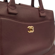 Picture of Chanel Tote Executive Shopper Tote in Red, Calfskin Leather