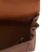 Picture of Hermes Top Handle Kelly 25 in Gold, Togo Leather
