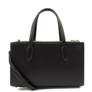 Picture of Coach Cross Body Nina Shopper Tote in Black, Leather