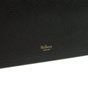 Picture of Mulberry Cross Body Wallet on Chain in Black, Calfskin Leather
