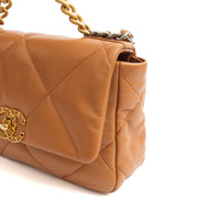 Picture of Chanel Shoulder Bag Chanel 19 in Brown, Calfskin Leather