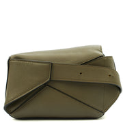 Picture of Loewe Cross Body Puzzle Edge Belt Bag in Green, Leather