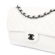 Picture of Chanel Classic Single Flap - Large in White, Leather