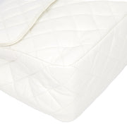 Picture of Chanel Classic Single Flap - Large in White, Leather