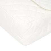 Picture of Chanel Classic Single Flap - Large in White, Leather