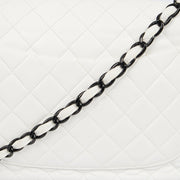 Picture of Chanel Classic Single Flap - Large in White, Leather