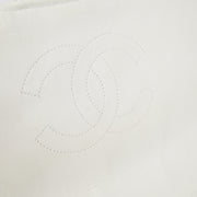 Picture of Chanel Classic Single Flap - Large in White, Leather