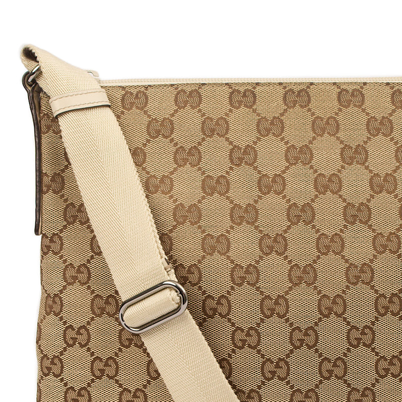 Picture of Gucci Cross Body Messenger in Neutral, GG Supreme Canvas