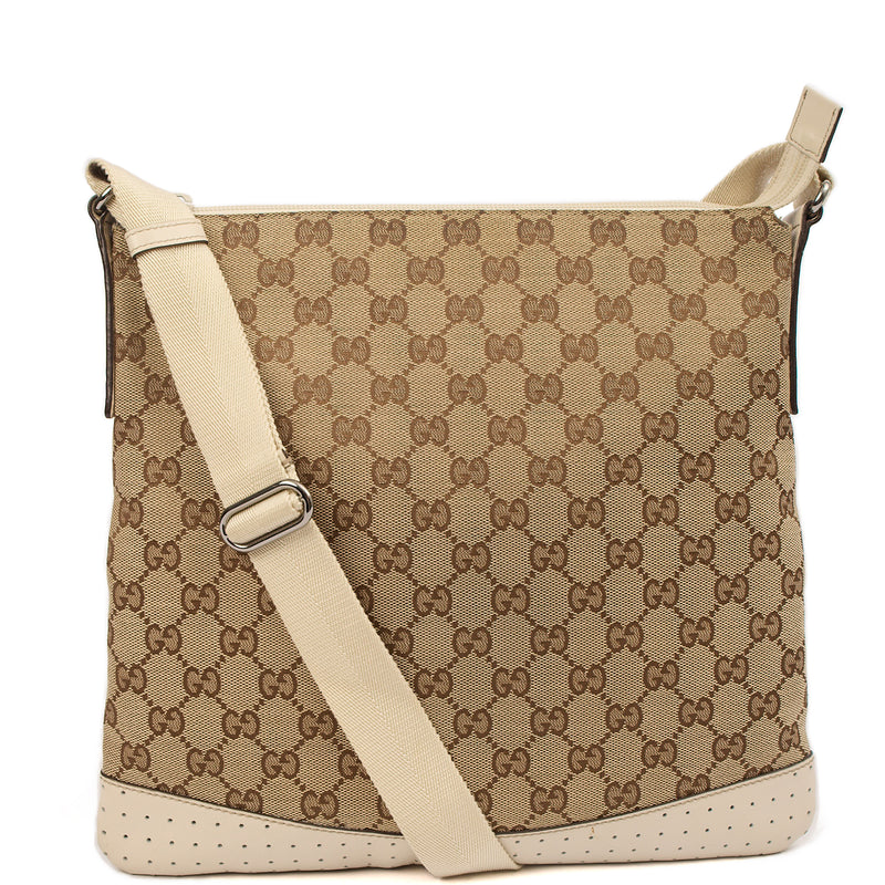 Picture of Gucci Cross Body Messenger in Neutral, GG Supreme Canvas