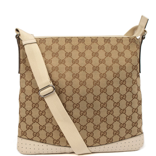Picture of Gucci Cross Body Messenger in Neutral, GG Supreme Canvas