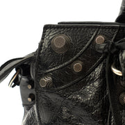 Picture of Balenciaga Tote City Leather in Black, Chevre (Goatskin)
