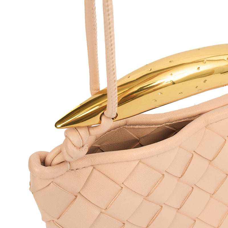 Picture of Bottega Veneta Cross Body Sardine - Small in Neutral, Leather