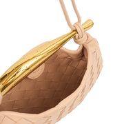 Picture of Bottega Veneta Cross Body Sardine - Small in Neutral, Leather