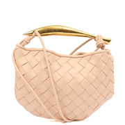 Picture of Bottega Veneta Cross Body Sardine - Small in Neutral, Leather