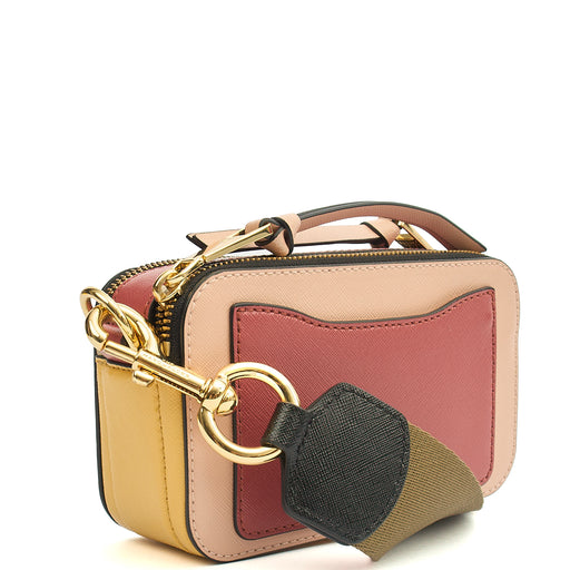 Picture of Marc Jacobs Cross Body Snapshot in Pink, Leather