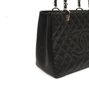 Picture of Chanel Tote Grand Shopping Tote in Black, Caviar Leather