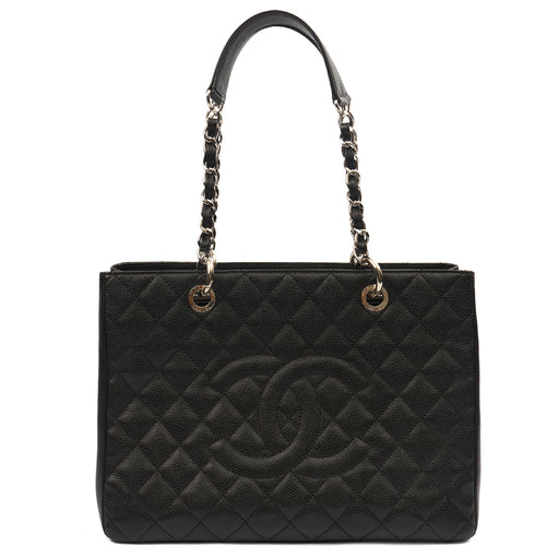 Picture of Chanel Tote Grand Shopping Tote in Black, Caviar Leather