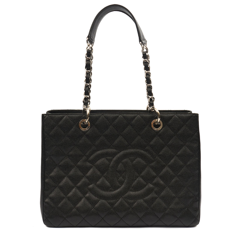 Picture of Chanel Tote Grand Shopping Tote in Black, Caviar Leather