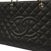 Picture of Chanel Tote Grand Shopping Tote in Black, Caviar Leather