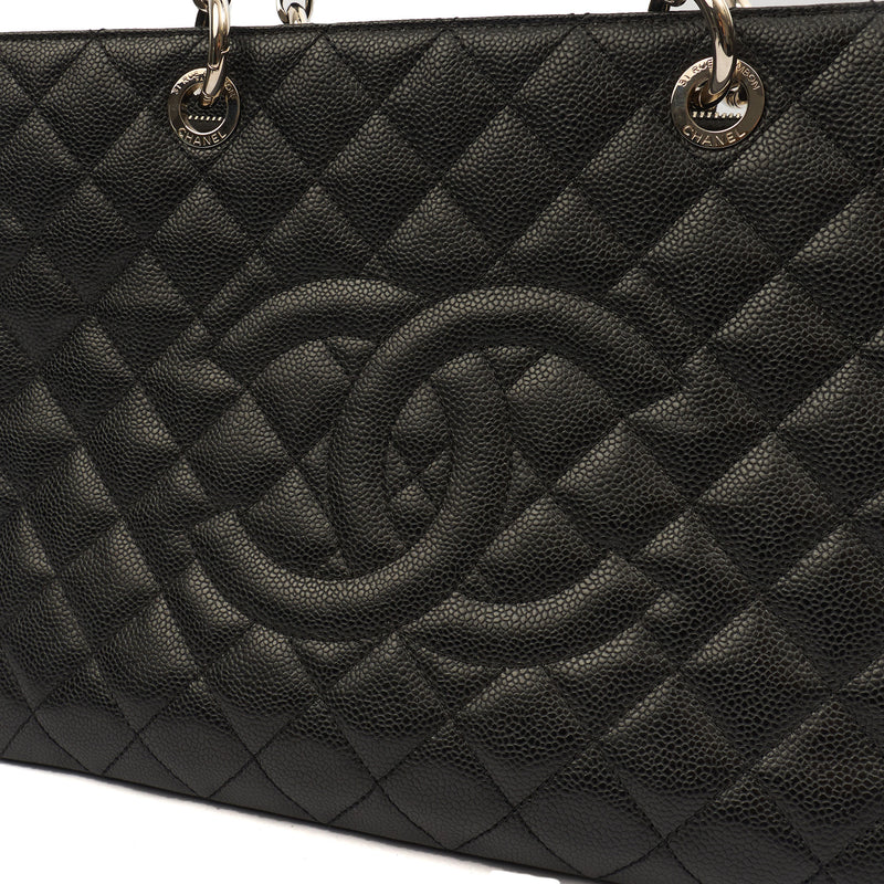 Picture of Chanel Tote Grand Shopping Tote in Black, Caviar Leather